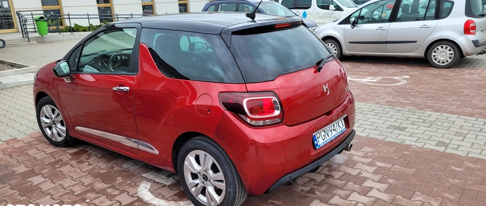 Citroen DS3 cena 31500 przebieg: 122000, rok produkcji 2015 z Pobiedziska małe 29
